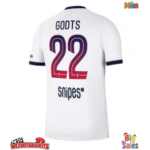 Paris Saint-Germain Mika Godts #22 Replica Away Stadium Shirt 2026-27 Short Sleeve